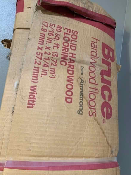 Photo of free Bruce solid wood flooring (East side of wichita) #1