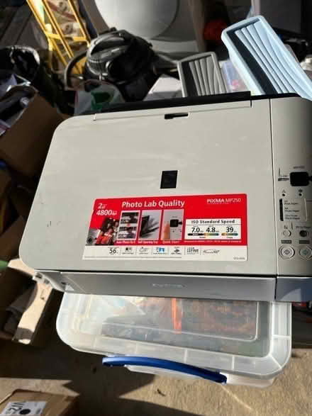 Photo of free Canon Pixma MP250 inkjet printer (Marlow Bottom SL7) #2