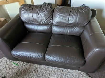 Photo of free Worn 2 seater sofa (Wath upon Dearne S63) #1