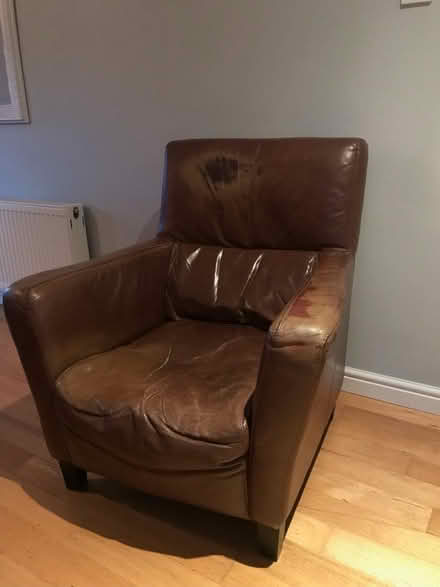 Photo of free Leather chair (Overdale TF1) #1