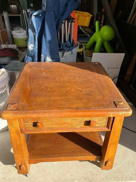 Photo of free Small wooden table (Bush EX23) #1