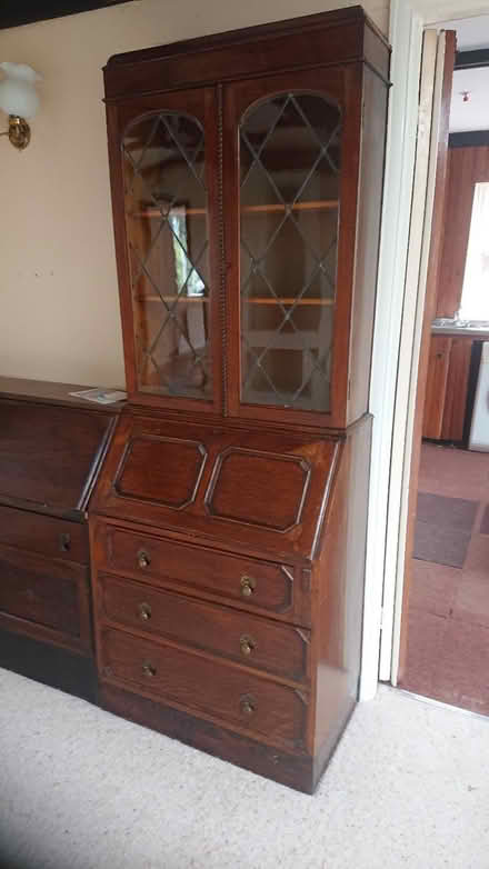 Photo of free Antique Bureau and Matching Bookcase (TN31) #1