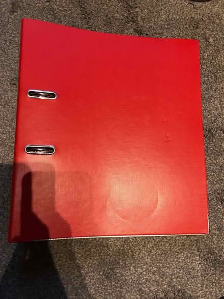 Photo of free Large folder with plastic pockets (bicester centre) #1