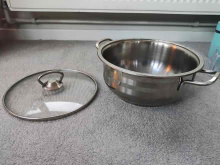 Photo of free Saucepan Cooking Pot with Lid (North Baddesley) #3