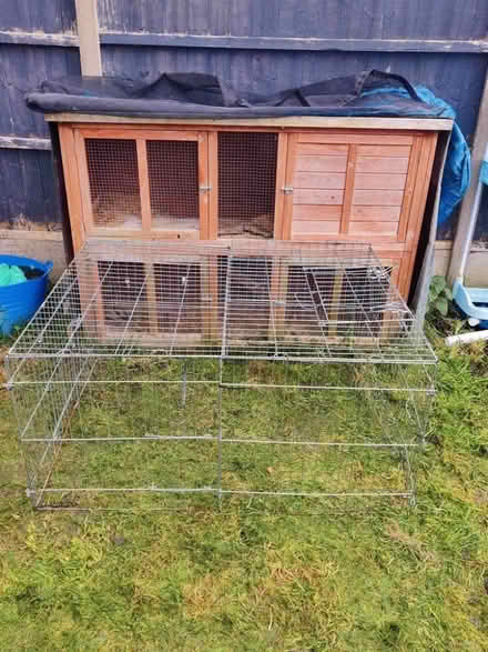 Photo of free Guinea Pig/Rabbit Hutch with run (WS4, Shelfield) #1