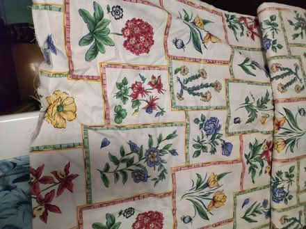 Photo of free Roll of floral fabric (Ore TN34) #2