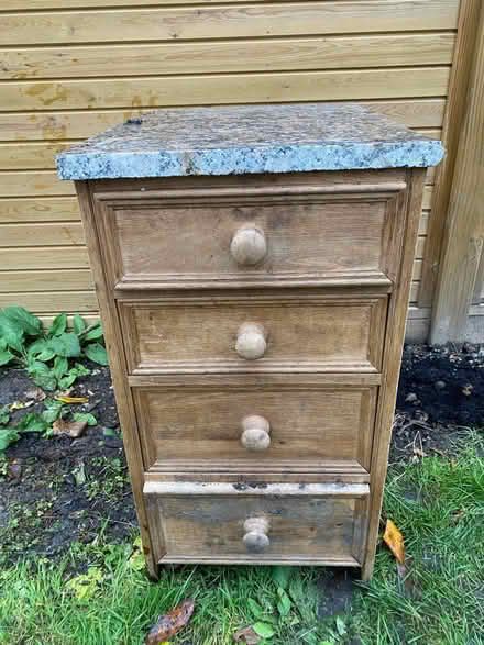 Photo of free 4 drawer chest of drawers (Beckenham) #2