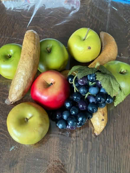 Photo of free Plastic fruit for cornucopia (Albany near Santa Fe Ave) #1
