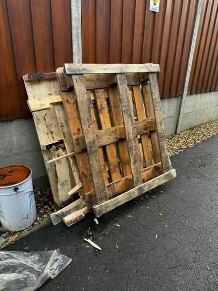 Photo of free 3 Pallets (Mawsley NN14) #1