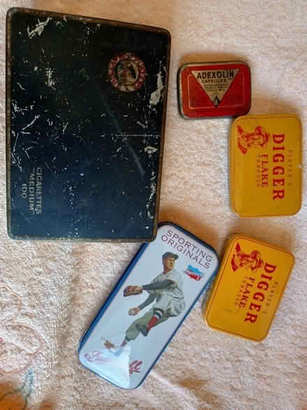 Photo of free Collection of old tins (Saltaire BD18) #2