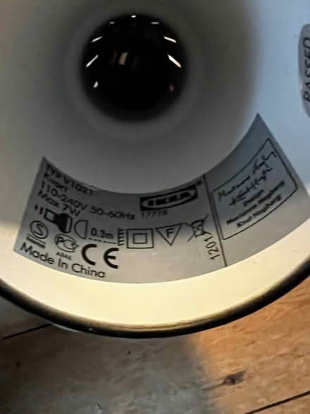 Photo of free IKEA Desk lamp with table clamp (Marple SK6) #1