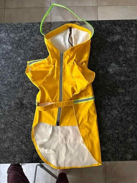Photo of free Dog's Yellow Raincoat - excellent condition (Maida Vale W9) #1
