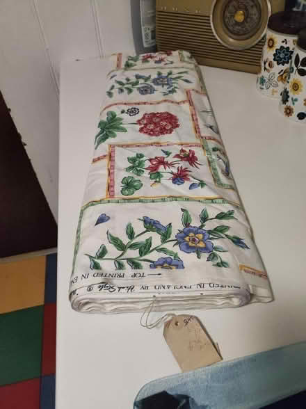 Photo of free Roll of floral fabric (Ore TN34) #1