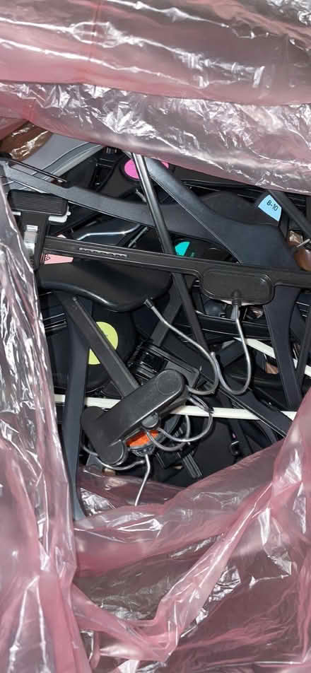 Photo of free Plastic coat hangers (Great Yarmouth NR30) #1