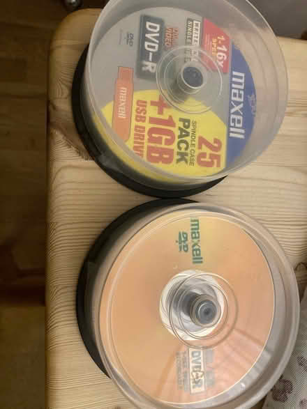 Photo of free Maxell DVD-R recordable disks (N22 near Durnsford Road) #1