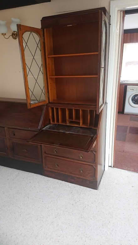 Photo of free Antique Bureau and Matching Bookcase (TN31) #2