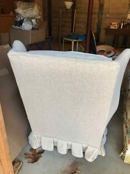 Photo of free Easy chair: high back (41 Hodges Avenue. Taunton) #1
