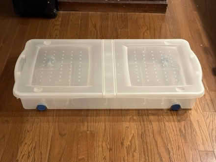 Photo of free Under Bed Storage Box (Long Island City) #2