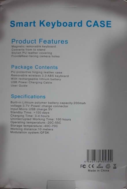 Photo of free Tablet Keyboard (Belmont SM2) #2