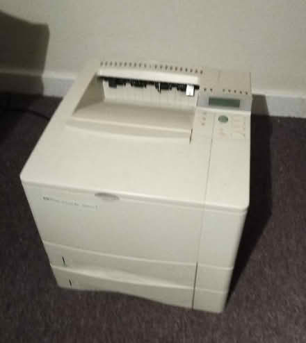 Photo of free HP Laserjet 4050TN laser printer: 2 trays, networked, duplex (Withington M20) #2