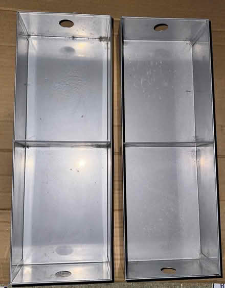 Photo of free 2 metal little storage containers (Nascot Wood WD17) #1