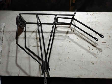 Photo of free bike pannier rack black (Putney SW15) #1