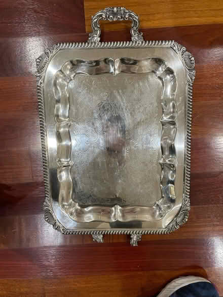 Photo of free Silver on copper tray - antique (Cupertino) #4