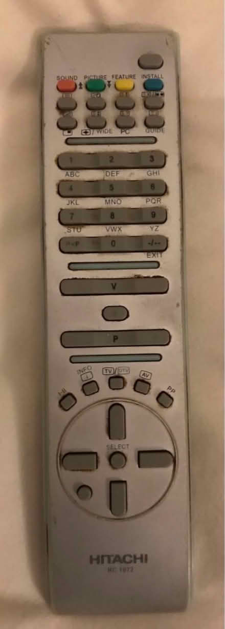 Photo of Hitachi Remote As Pictured (Rimswell TS19) #1
