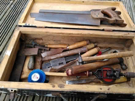 Photo of free Tool box of old tools (Amber Valley DE56) #3
