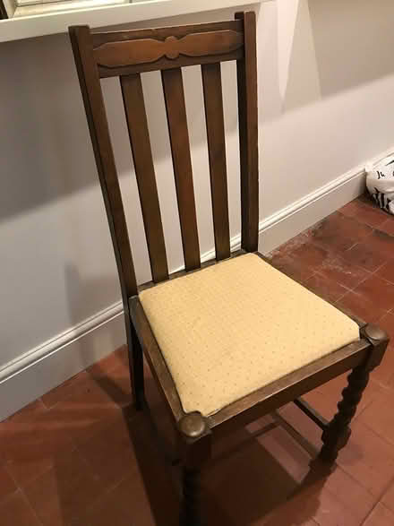 Photo of free Old wooden chair (Haslemere Surrey) #1