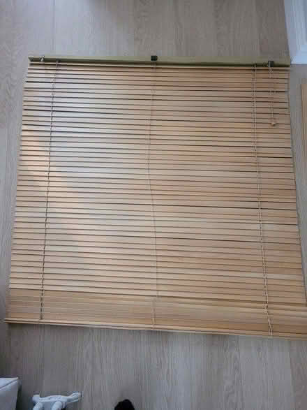 Photo of free Next wooden venetian blind (Walton on Thames) #1