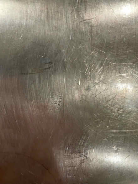 Photo of free Silver on copper tray - antique (Cupertino) #3