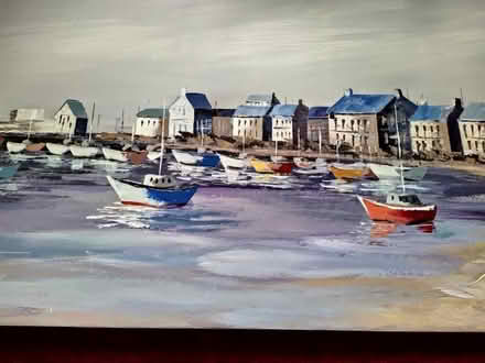 Photo of free Large harbour painting (Musselburgh EH21) #1