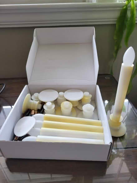 Photo of free LED taper candles (Watertown) #1