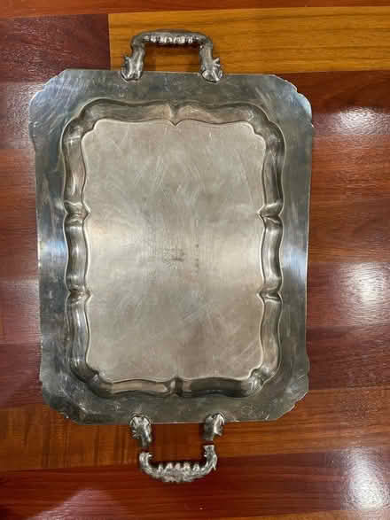 Photo of free Silver on copper tray - antique (Cupertino) #1
