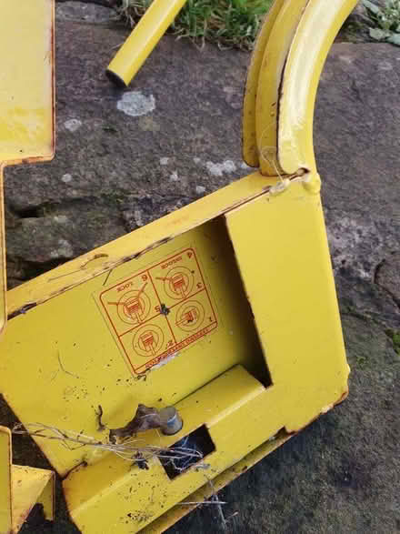 Photo of free Wheel lock (Allerby CA15) #2