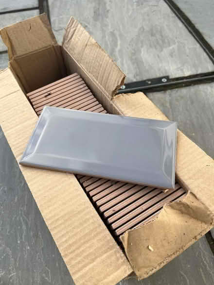Photo of free Grey metro tiles - open box (Penn HP10) #2