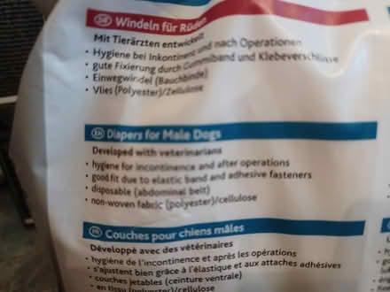Photo of free Diapers for male dogs (B63 halesowen) #1