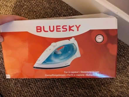 Photo of free Nearly new iron (european plug) (Grange Farm MK8) #1