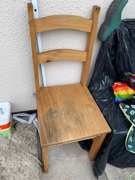 Photo of free Pine chairs (Warton) #1