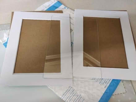 Photo of free Cardboard Cut A3 frames and 1 glass cover (Emsworth PO10) #2