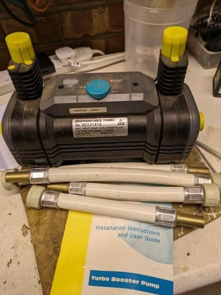 Photo of free shower pump (Little Melton NR9) #1
