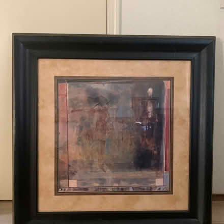 Photo of free Abstract picture - solid wood frame (East Castro Valley) #1