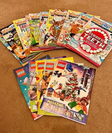 Photo of free Kids Magazines - Science and Lego (Comeytrowe CP TA1) #1