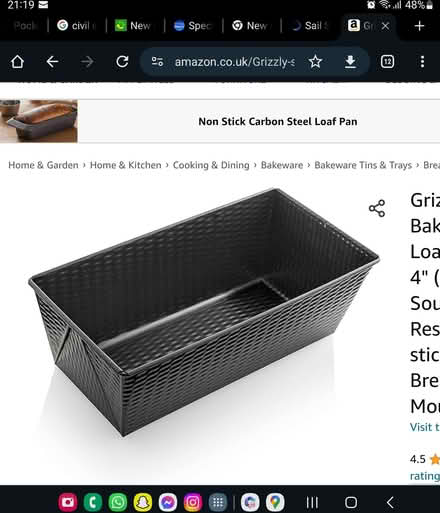 Photo of Loaf tin (NW10) #1