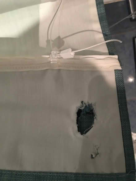 Photo of free Beautiful teal Roman blind (L22 Waterloo) #4