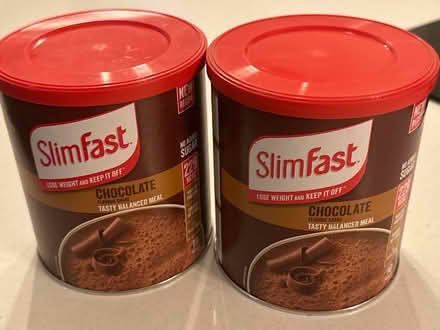 Photo of free 2 Tin Chocolate Slimfast (Staines-upon-Thames TW18) #1