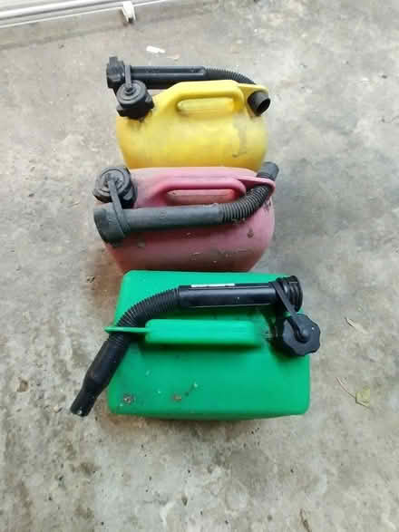 Photo of free Petrol cans (1, 2 or all) (Leatherhead) #1