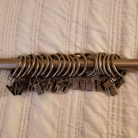 Photo of free Adjustable Rod and Curtains/Drapes (Barrington Rd & Weathersfield) #2