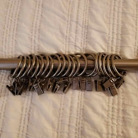 Photo of free Adjustable Rod and Curtains/Drapes (Barrington Rd & Weathersfield) #2